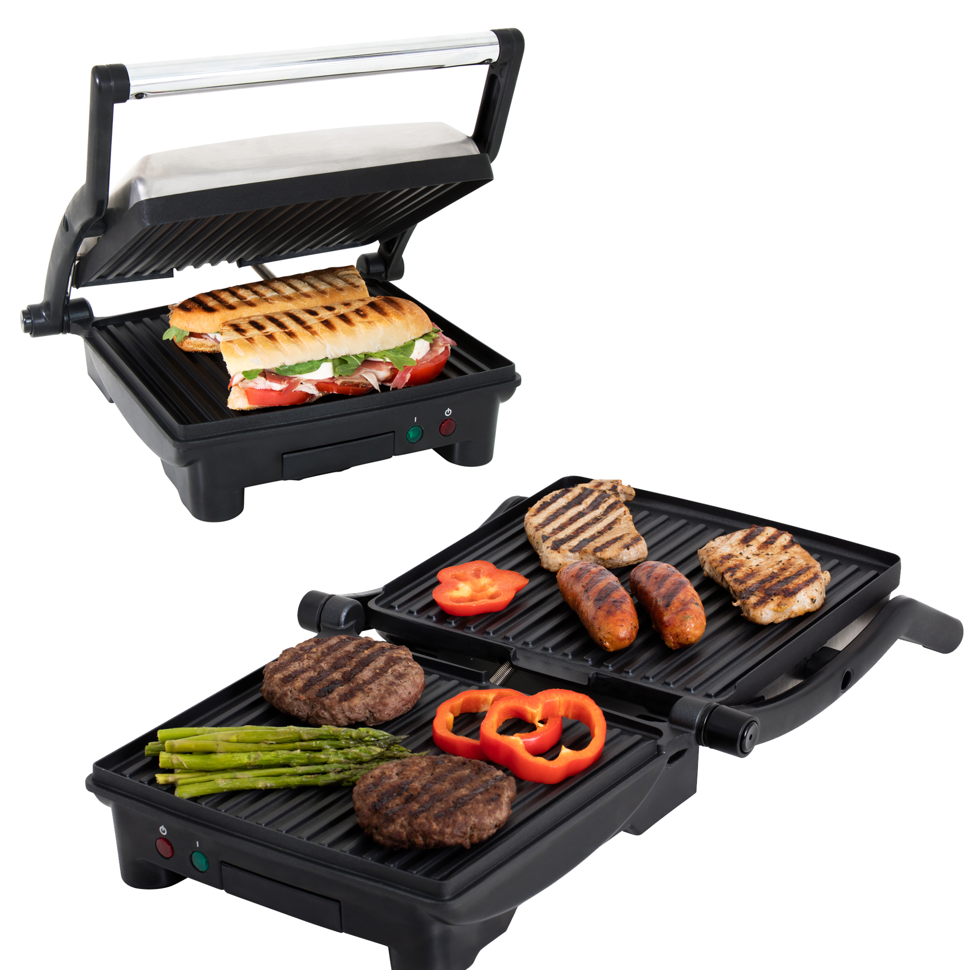 Premium Appliances 4Slice Panini Press Grill