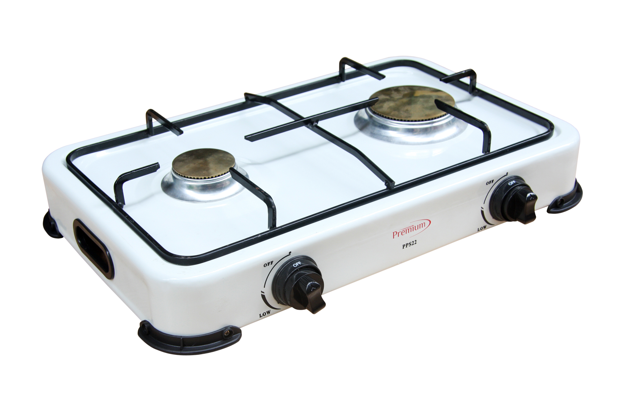 Simple 2 Burner Portable Gas Stove for Simple Design