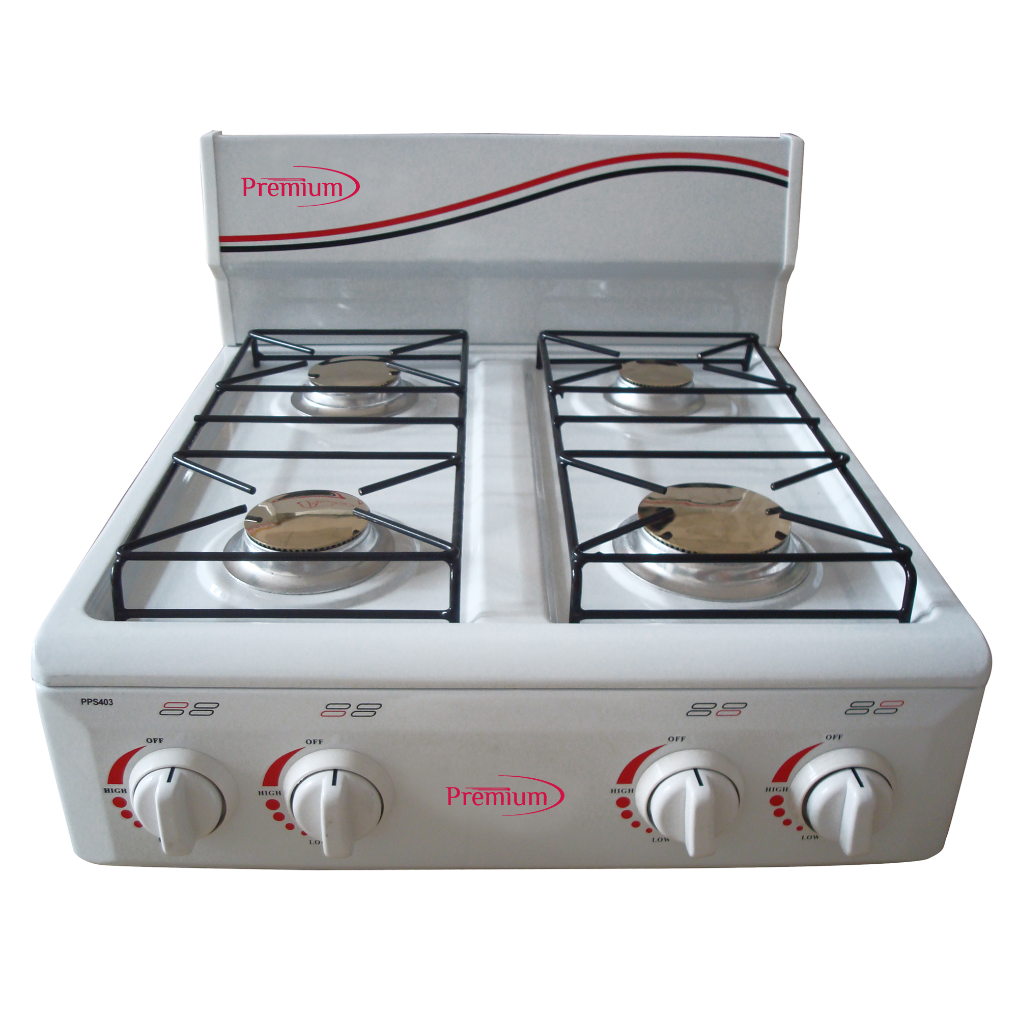 Premium Appliances 4 BURNERS PORTABLE GAS STOVE