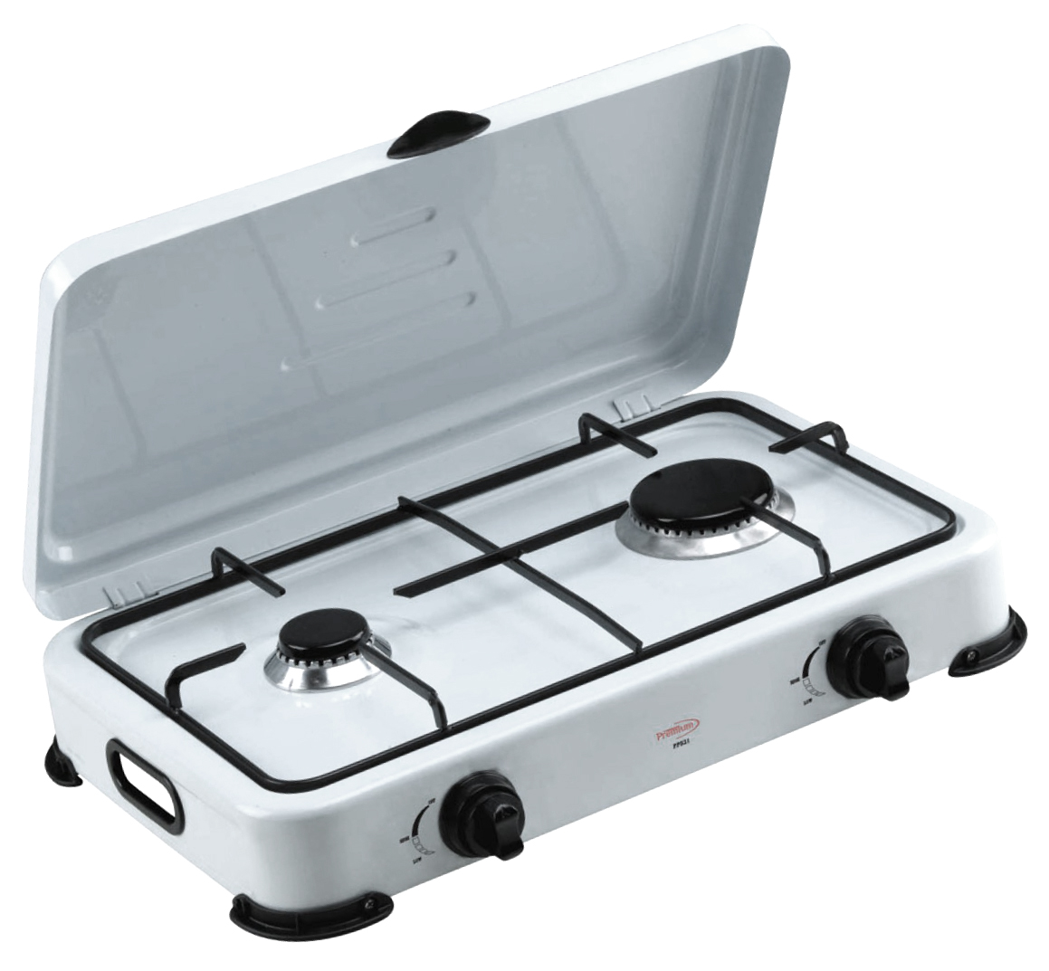 Premium Appliances - 2 Burners Portable Gas Stove